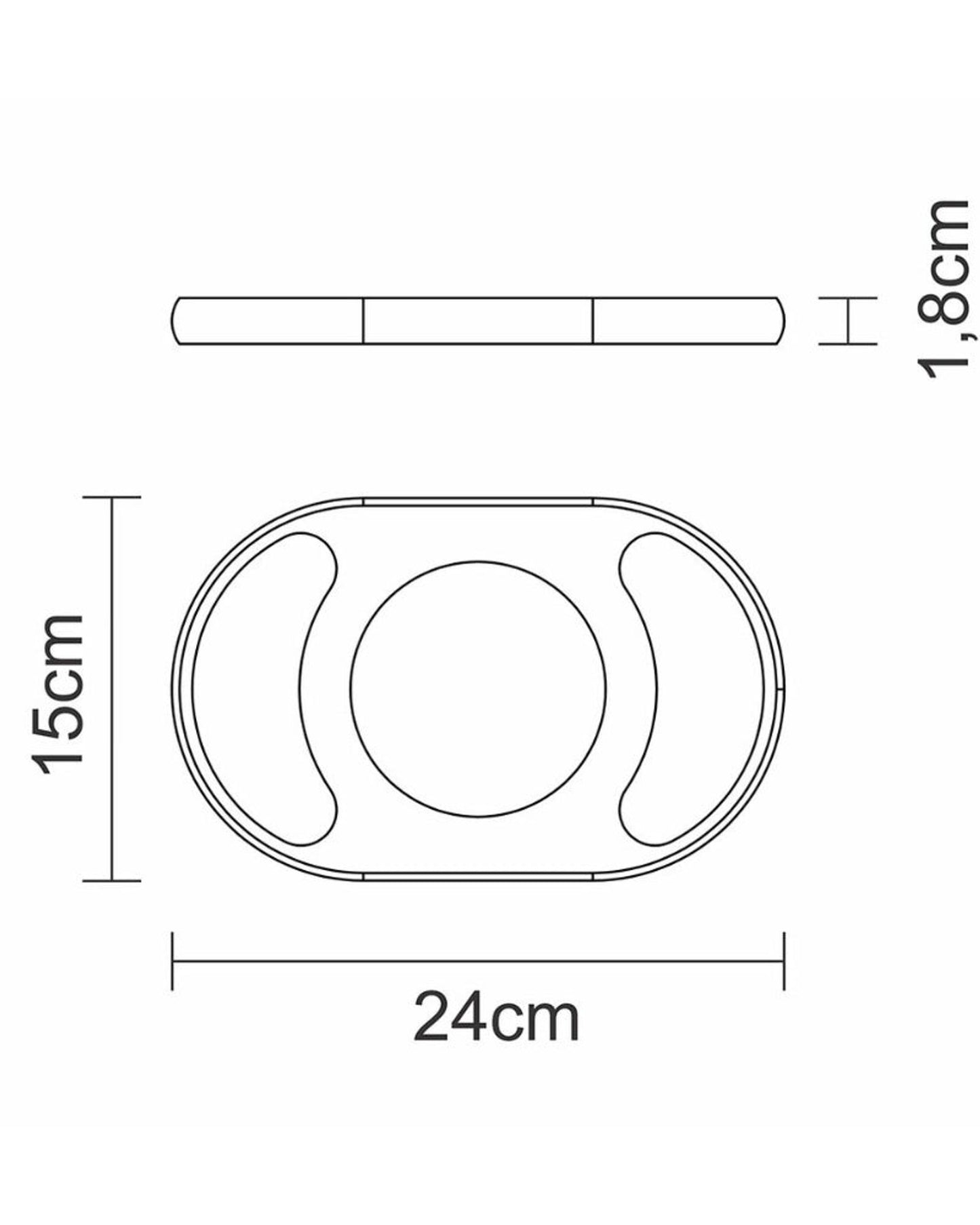 Tramontina Teak Oval Platter