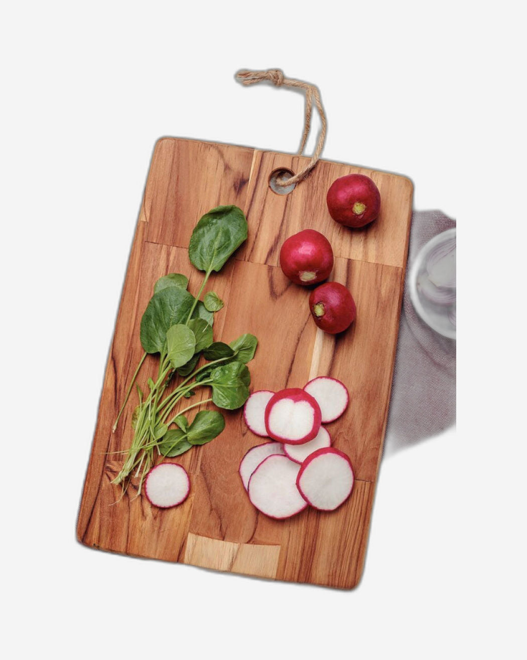 Tramontina Kitchen 34x23-cm Rectangular Teak Wood Cutting Board