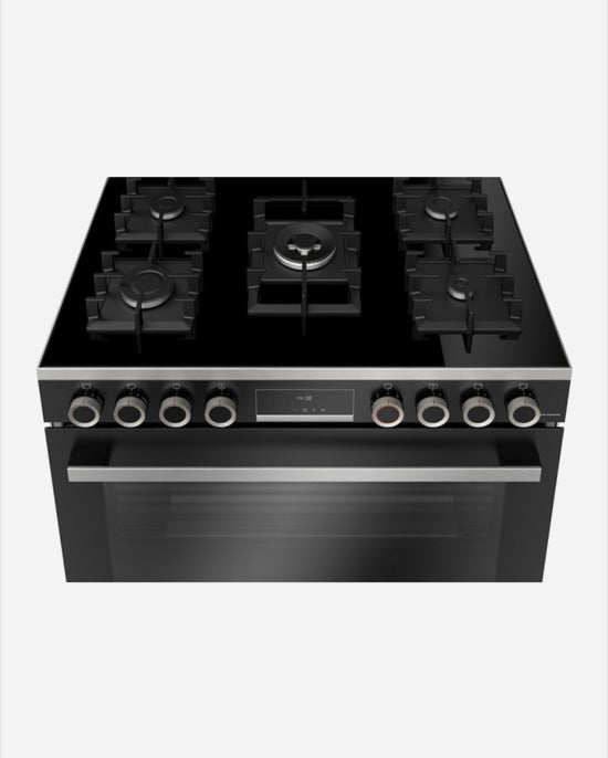 Bosch Gas Range Cooker XXL Oven Catalytic