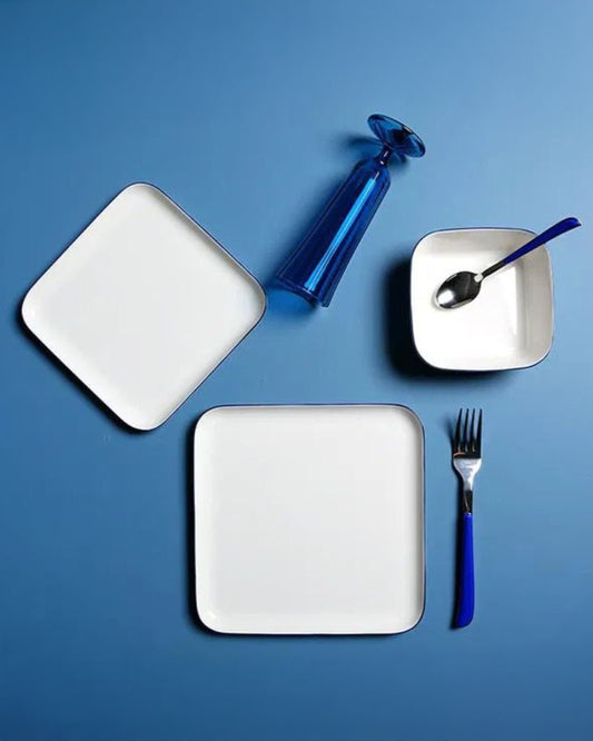 Porland Blue Stripe 18 Pcs Dinner Set