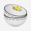 Fissman Bowl Lemon Provence Porcelain 2Pc 12cm