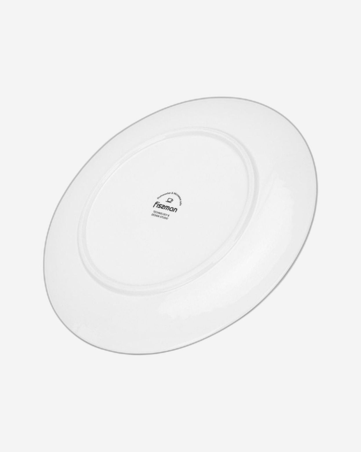 Fissman 2-Piece Plates Lemon Provence Series 21cm Porcelain