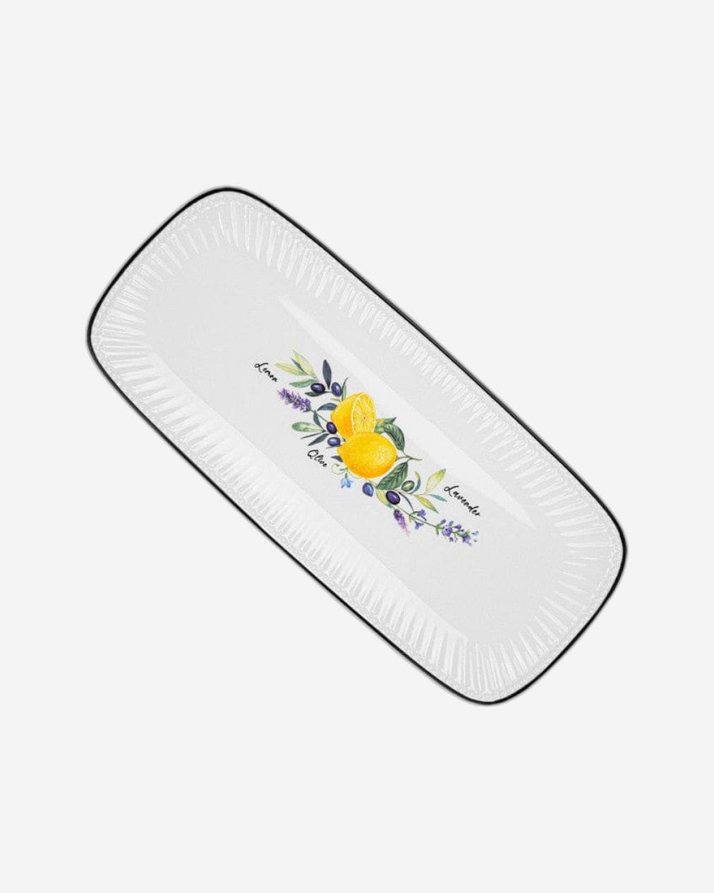 Fissman Plate Lemon Provence Rectangular 36cm
