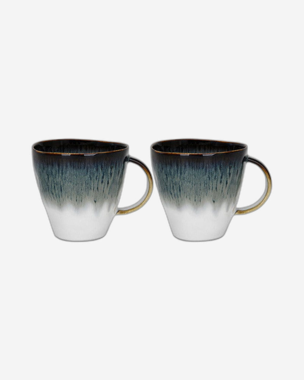 Fissman 2 Piece Mugs Galactica 370 Ml Porcelain