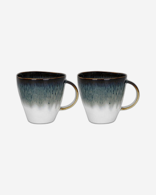 Fissman 2 Piece Mugs Galactica 370 Ml Porcelain