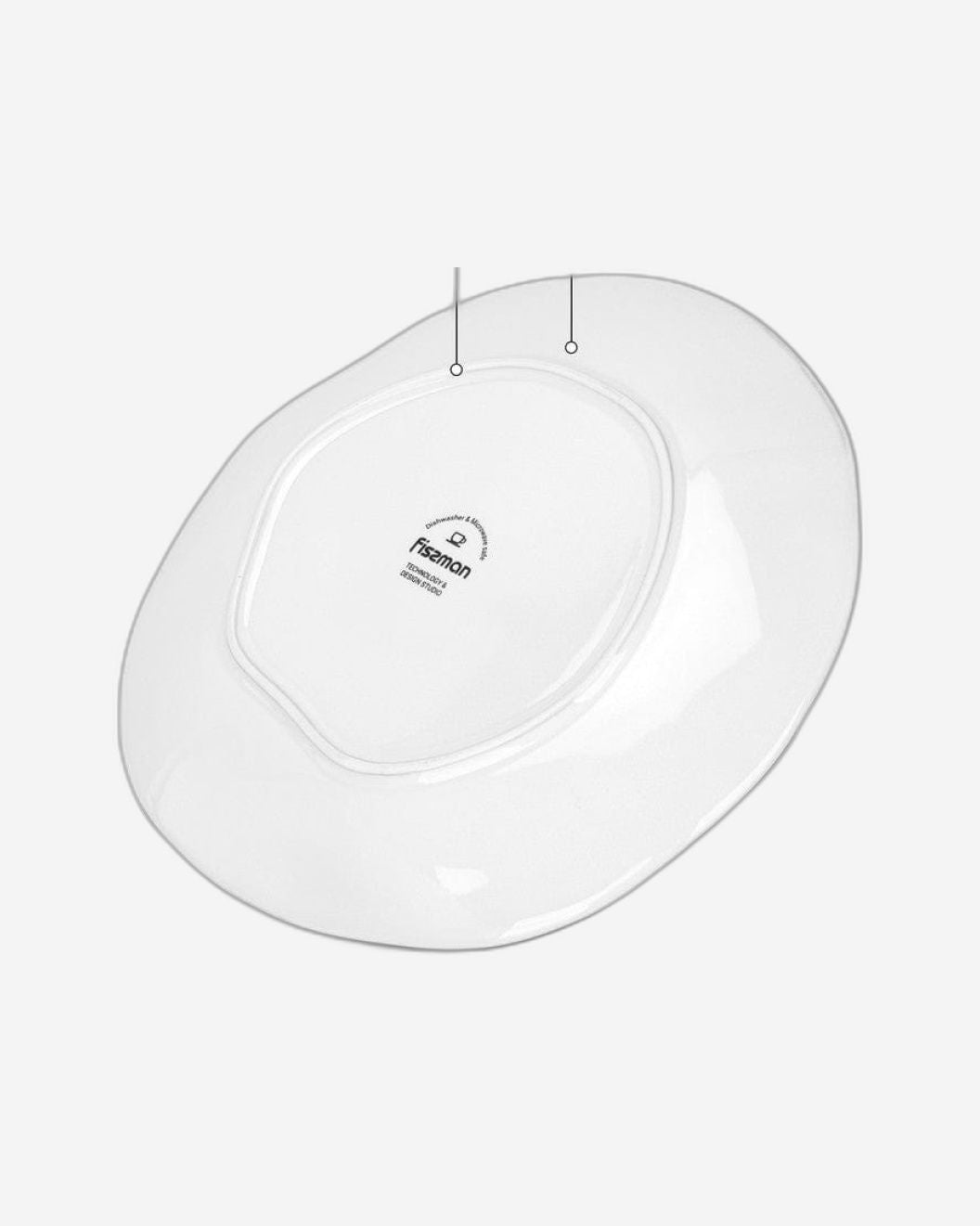 Fissman Plates Galactica 2Pc 21cm