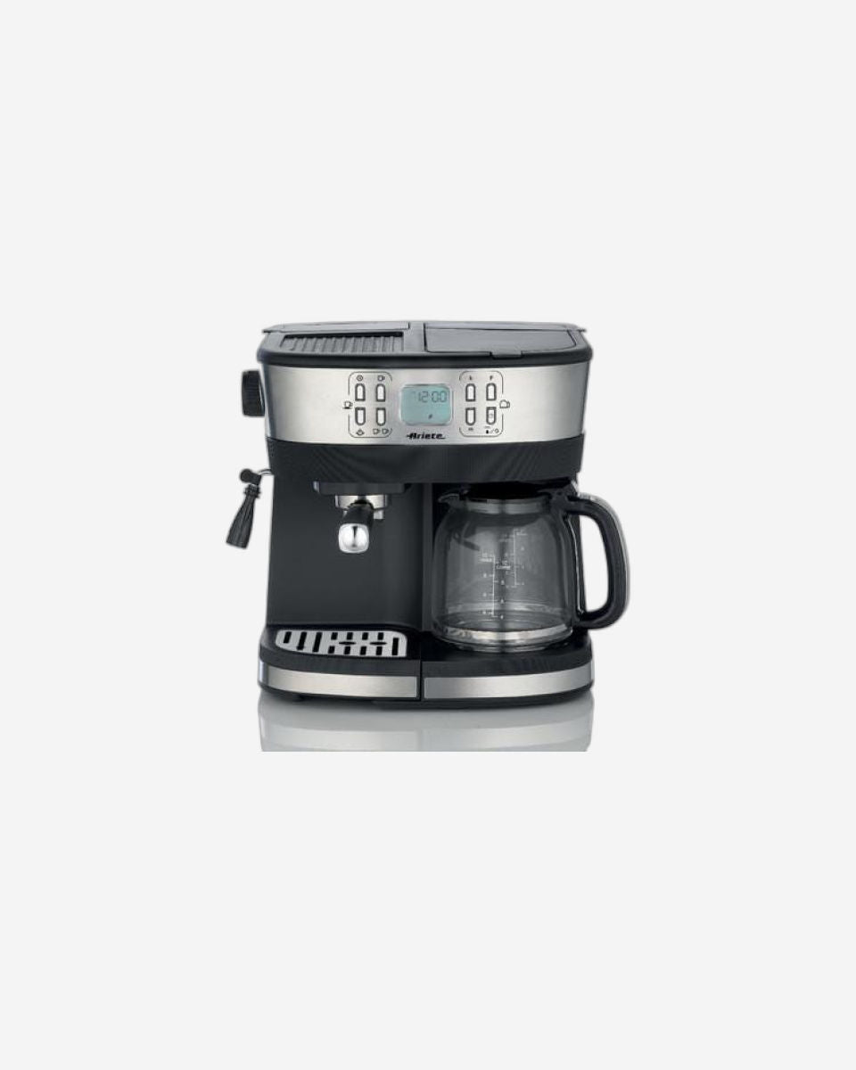 Ariete 2 in 1 Espresso with Drip Coffee Machine