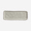 Organic Rectangular Platter Stoneware 33X13Cm Pistache Made In Brazil
