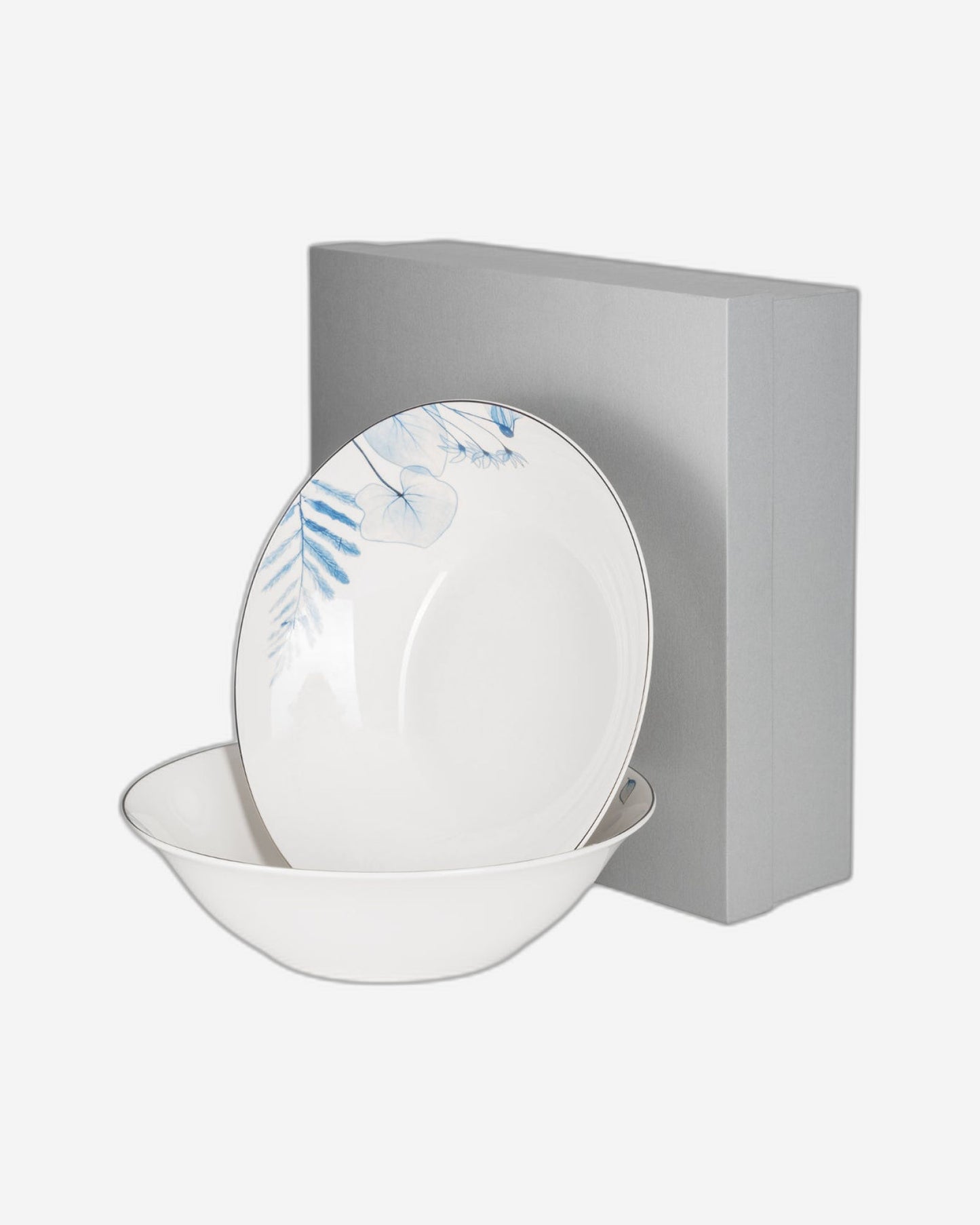 Fissman Salad Bowl Lyon Porcelain 2Pc 22cm