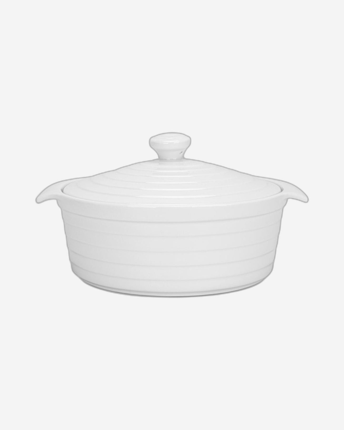 Fissman Dish Round Pot Porcelain 1.5L