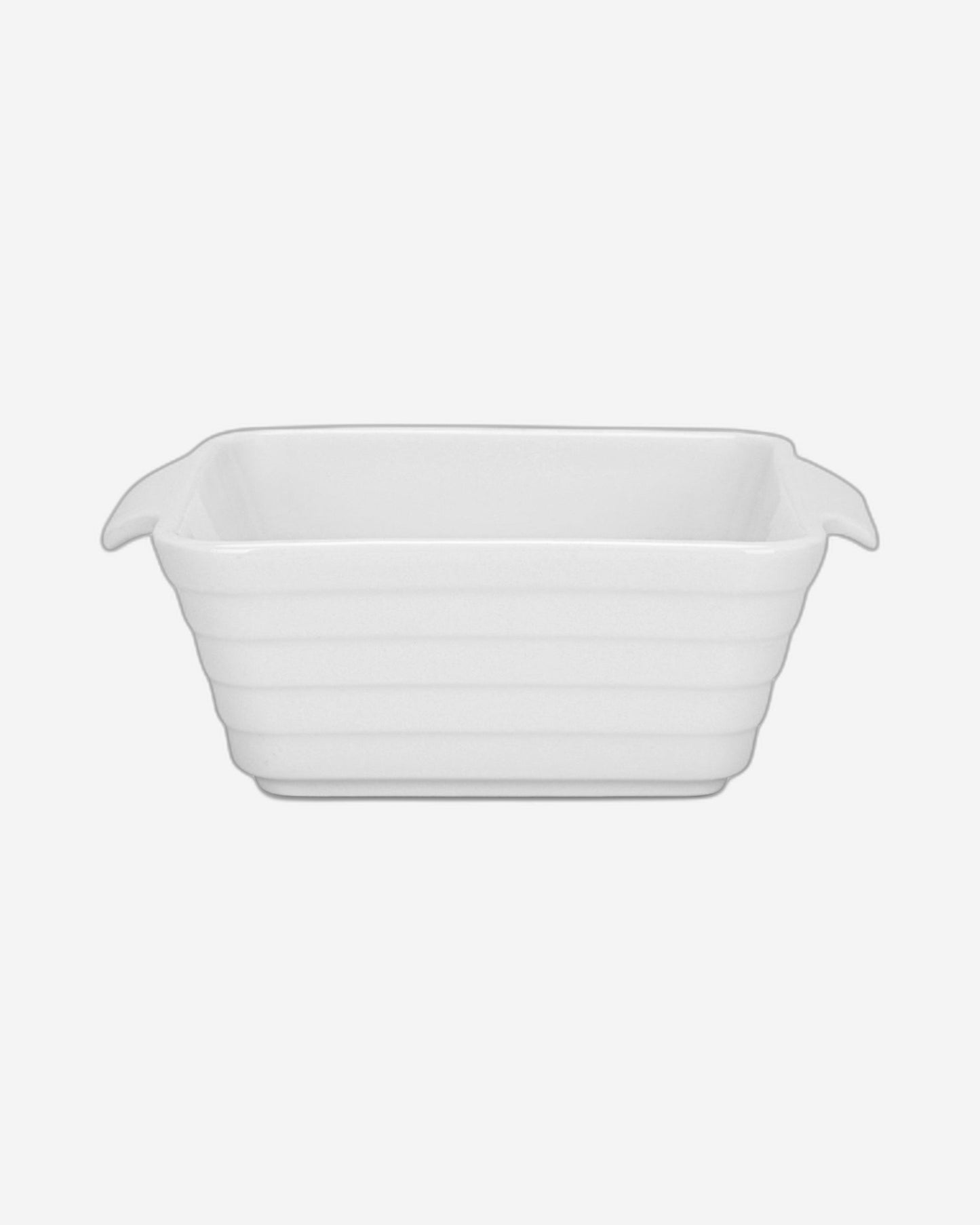 Fissman Dish Square Porcelain 3Pc 200ml