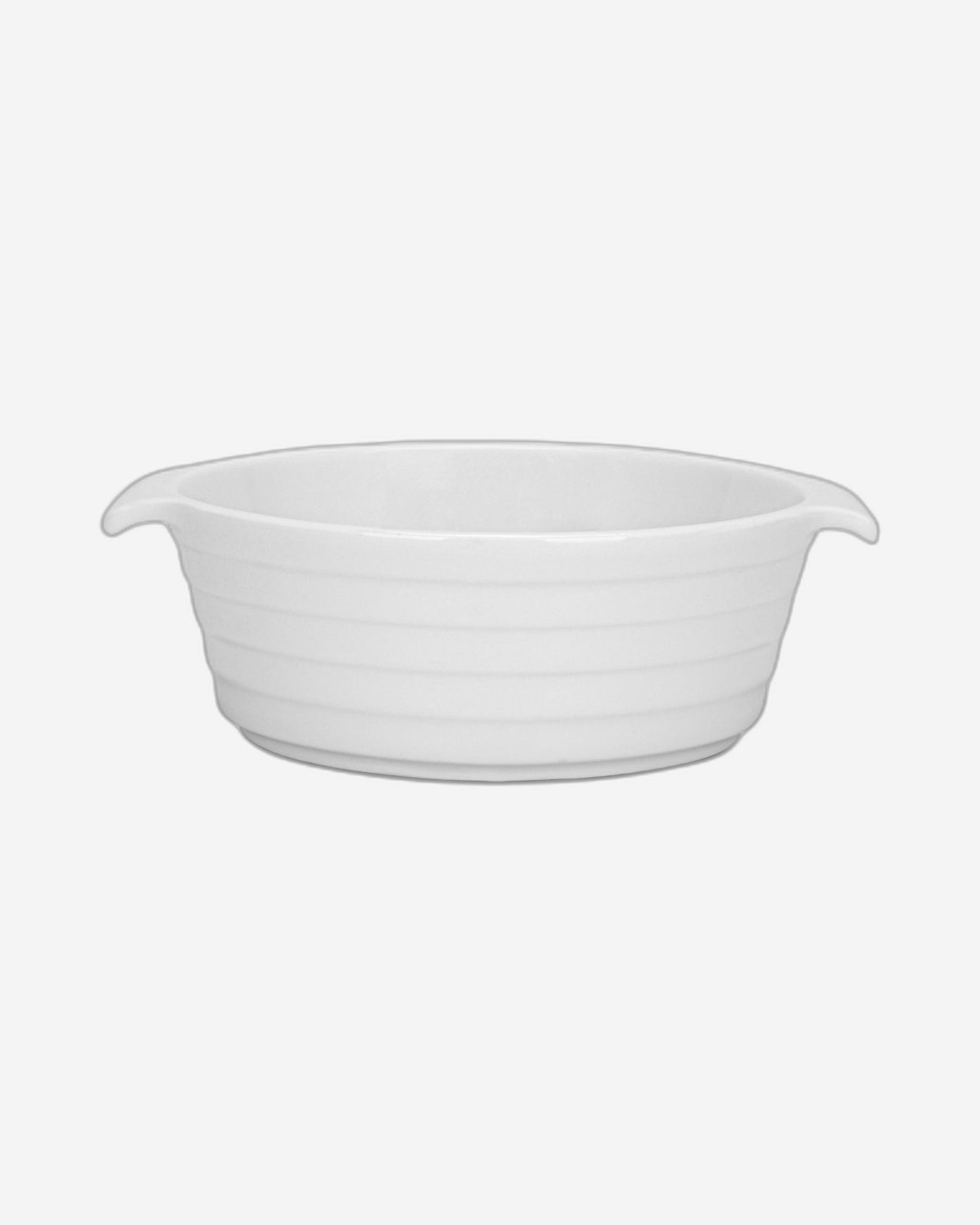 Fissman Dish Round Porcelain 3Pc 220ml
