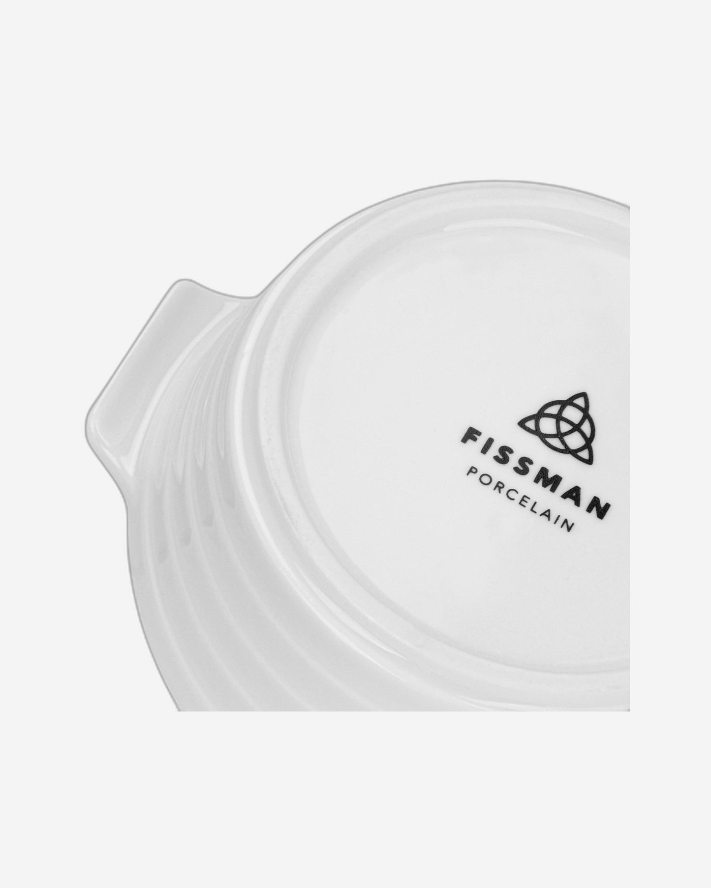 Fissman Dish Round Porcelain 3Pc 220ml