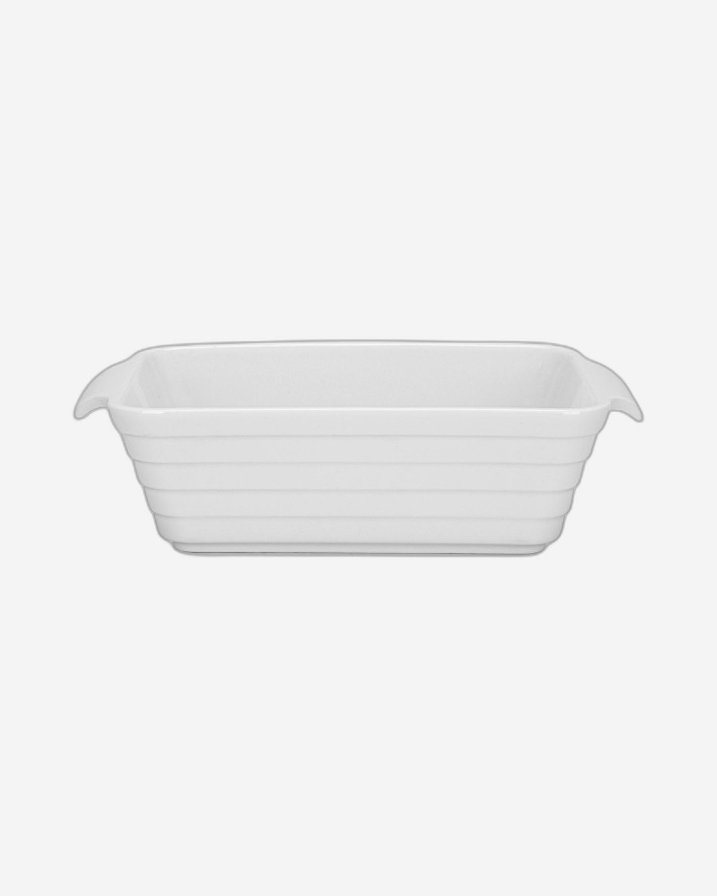 Fissman 3 Piece Rectangular Baking Dish 13x9x4.5cm/220ml Porcelain