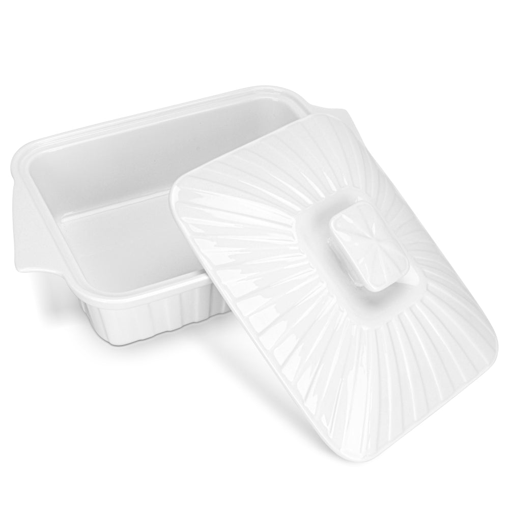Fissman Dish Rectangular Porcelain 1.6L