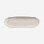 Organic Shallow Oval Platter Stoneware 36X13Cm Latte Made In Brazil