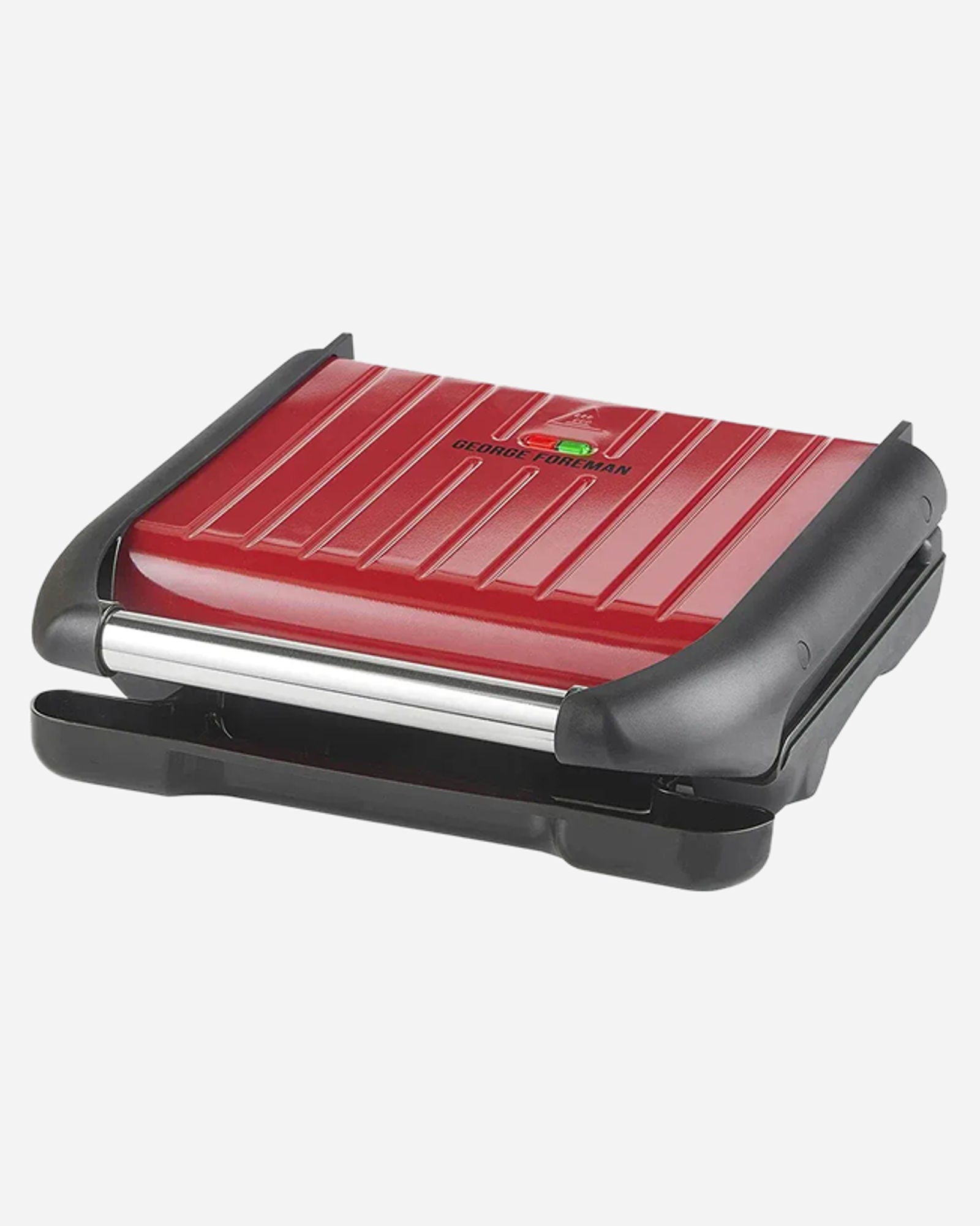 George Foreman Medium Steel Grill Family, Red 1650W - 25040