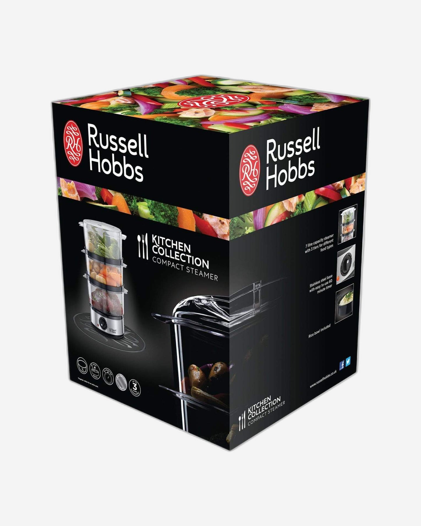 Russell Hobbs Food Steamer 3-Tier