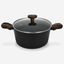 Fissman Non Stick Aluminium Stockpot Cuisine 20×10cm / 2.6L with Glass Lid