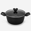 Fissman Non Stick Aluminium Stockpot Angela 20×9.5cm / 2.5L with Glass Lid