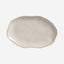 Bio Shallow Oval Platter Stoneware 30X20Cm Latte Made In Brazil