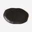 Bio Shallow Oval Platter Stoneware 30X20Cm Black Matte Made In Brazil