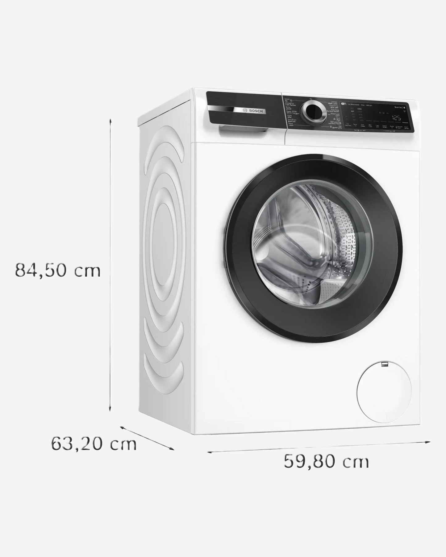Bosch Washing Machine Front Load  10kg White