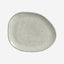 Organic Oval Dinner Plate Stoneware 31X24X2.5Cm Pistache Made In Brazil