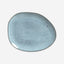 Organic Oval Dinner Plate Stoneware 31X24X2.5Cm Breeze Made In Brazil