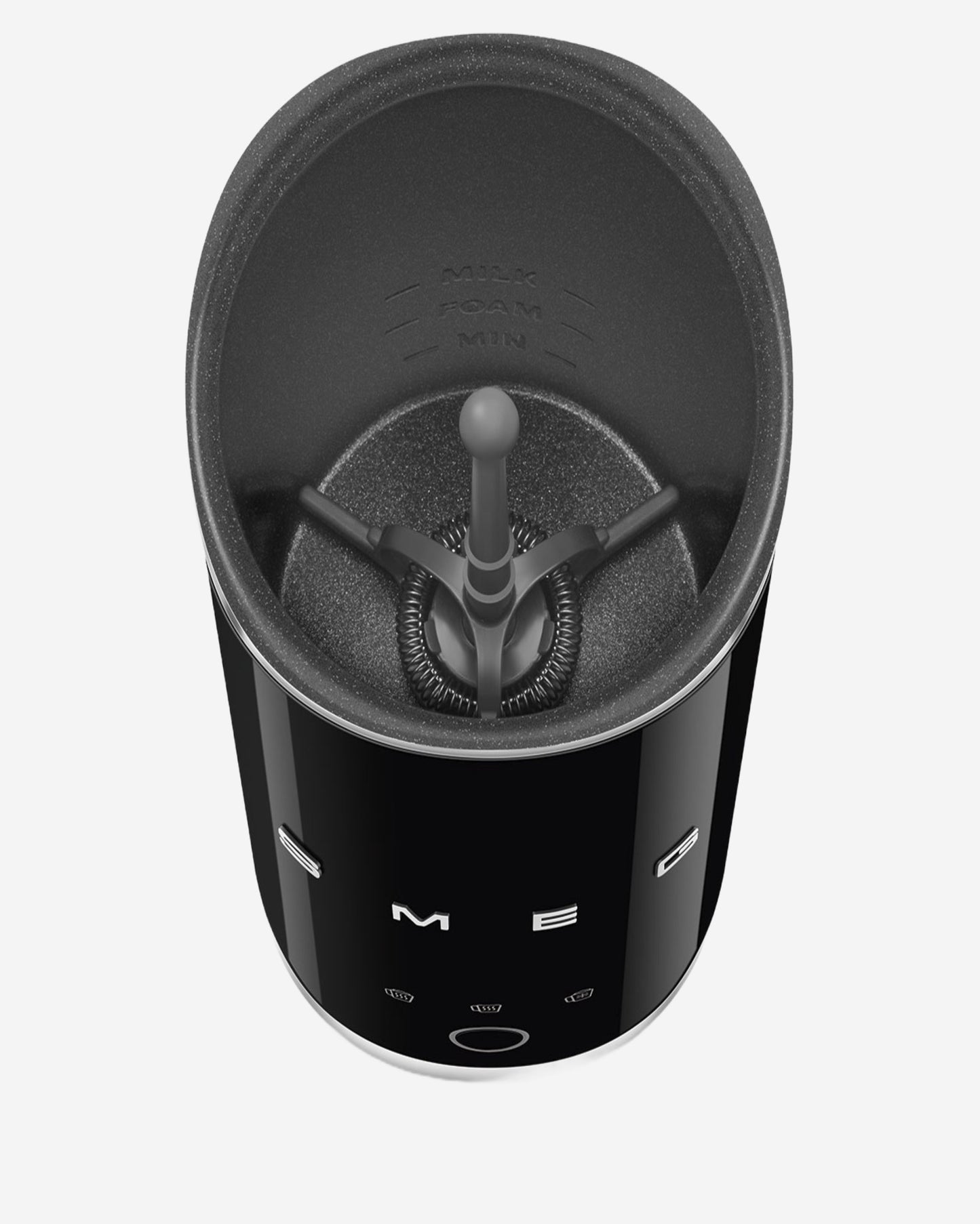 SMEG Mini Milk Frother Black 50’s Style - MFF02BLUK