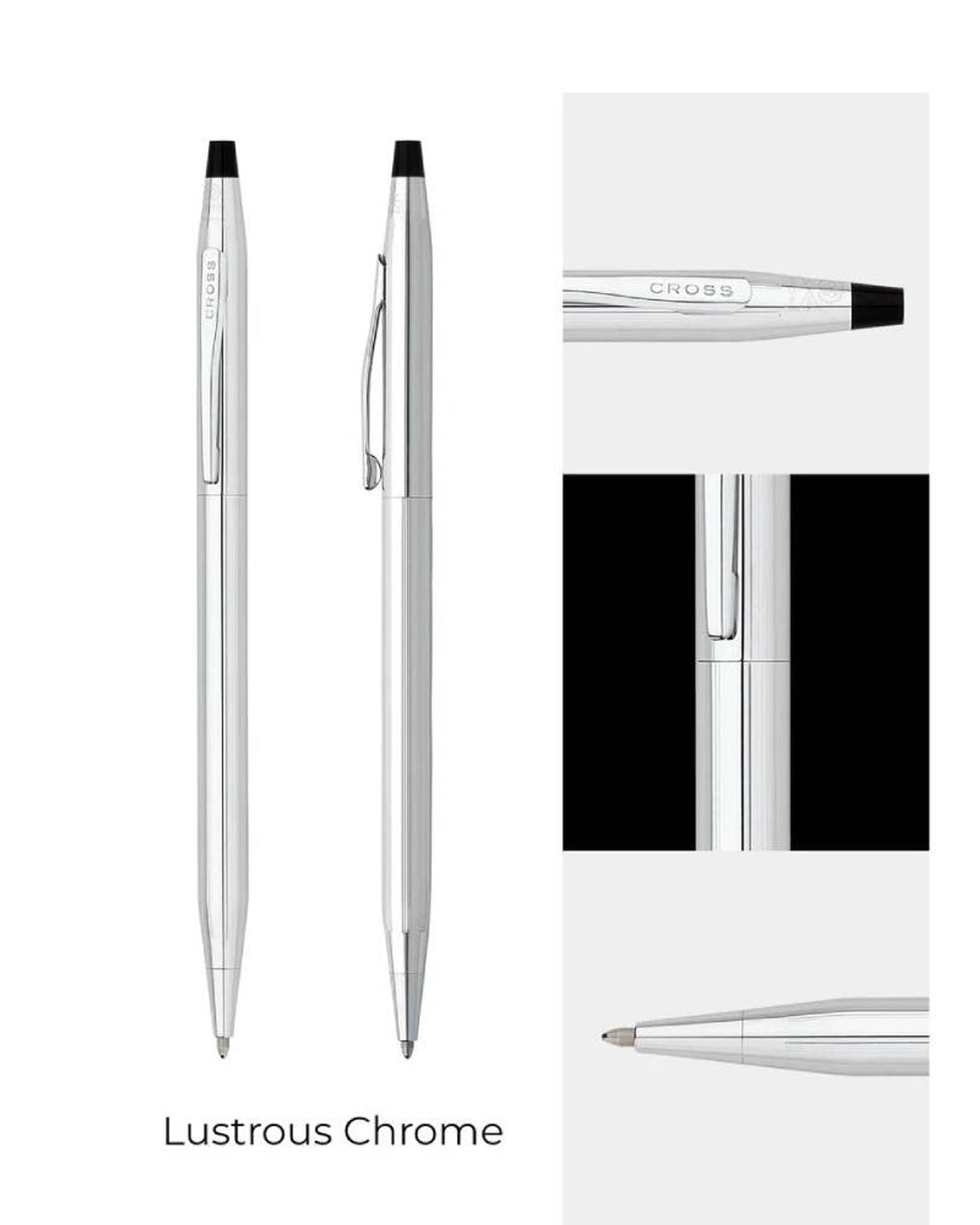 Cross Classic Century® Lustrous Chrome Ballpoint Pen - 3502