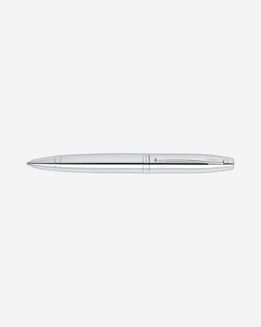 CROSS Calais Polished Chrome Ballpoint Pen - AT0112-1