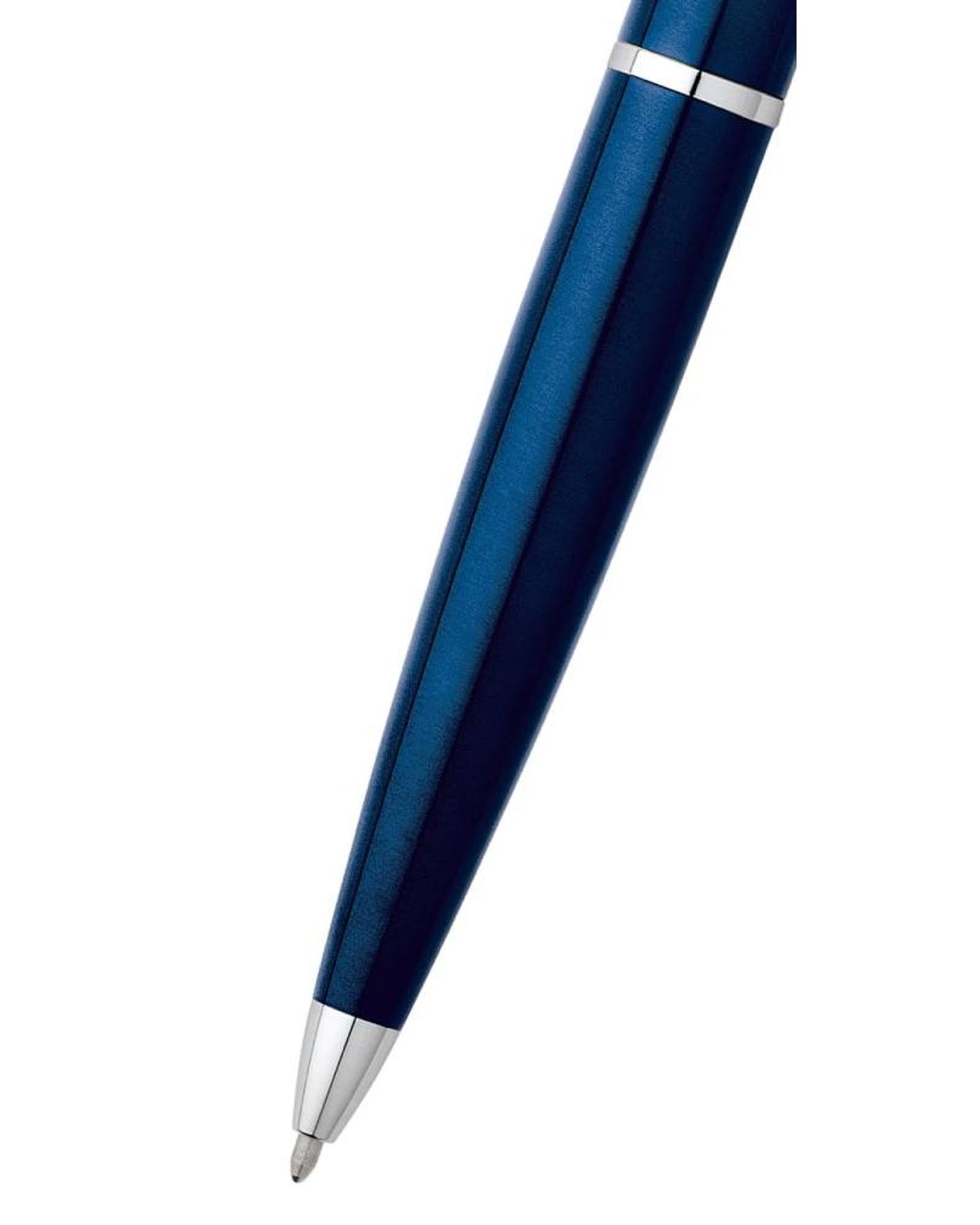 Cross ATX® Translucent Blue Lacquer Ballpoint Pen - 882-37