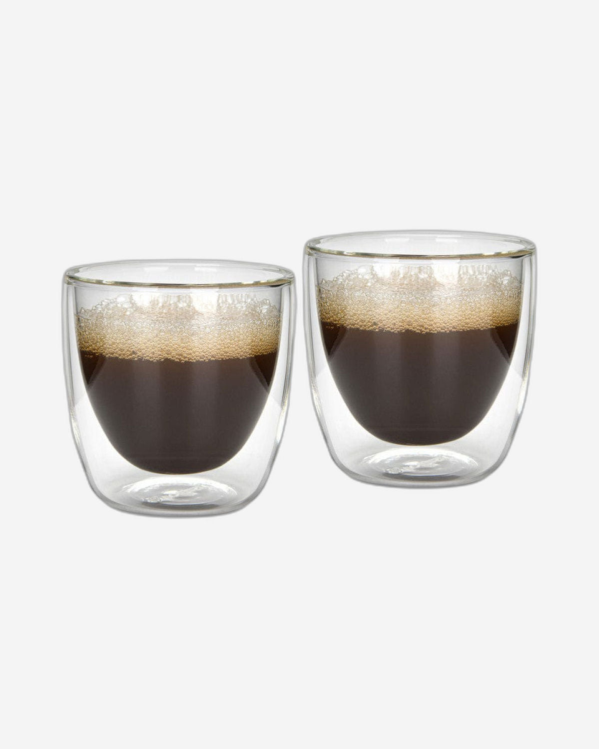 Fissman Double Wall Glasses Borosilicate 2Pc 100ml