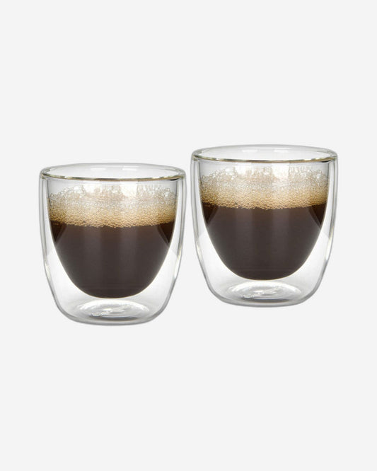 Fissman 2 Piece Double Wall Glasses 100 Ml Borosilicate Glass