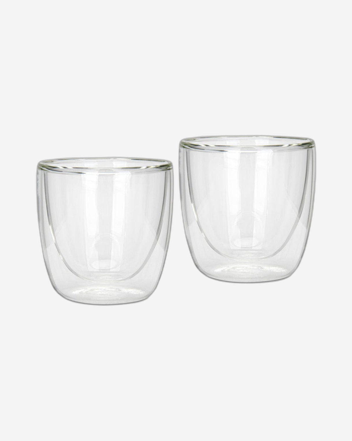 Fissman Double Wall Glasses Borosilicate 2Pc 100ml