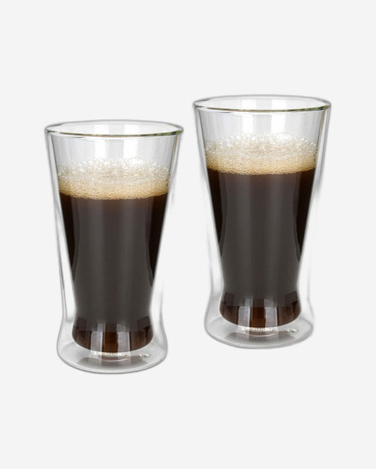 Fissman 2 Piece Double Wall Glasses 380 Ml Borosilicate Glass