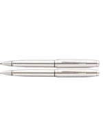 CROSS Coventry Polished Chrome Pen and Pencil Gift Set - AT0661-7