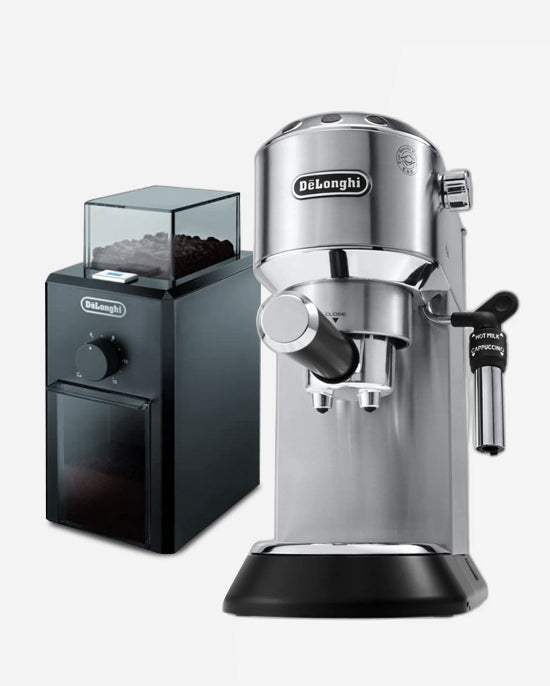 De'Longhi Dedica Espresso +  Electric Coffee Grinder