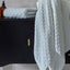 Christy Trellis Bath Towels Glacier