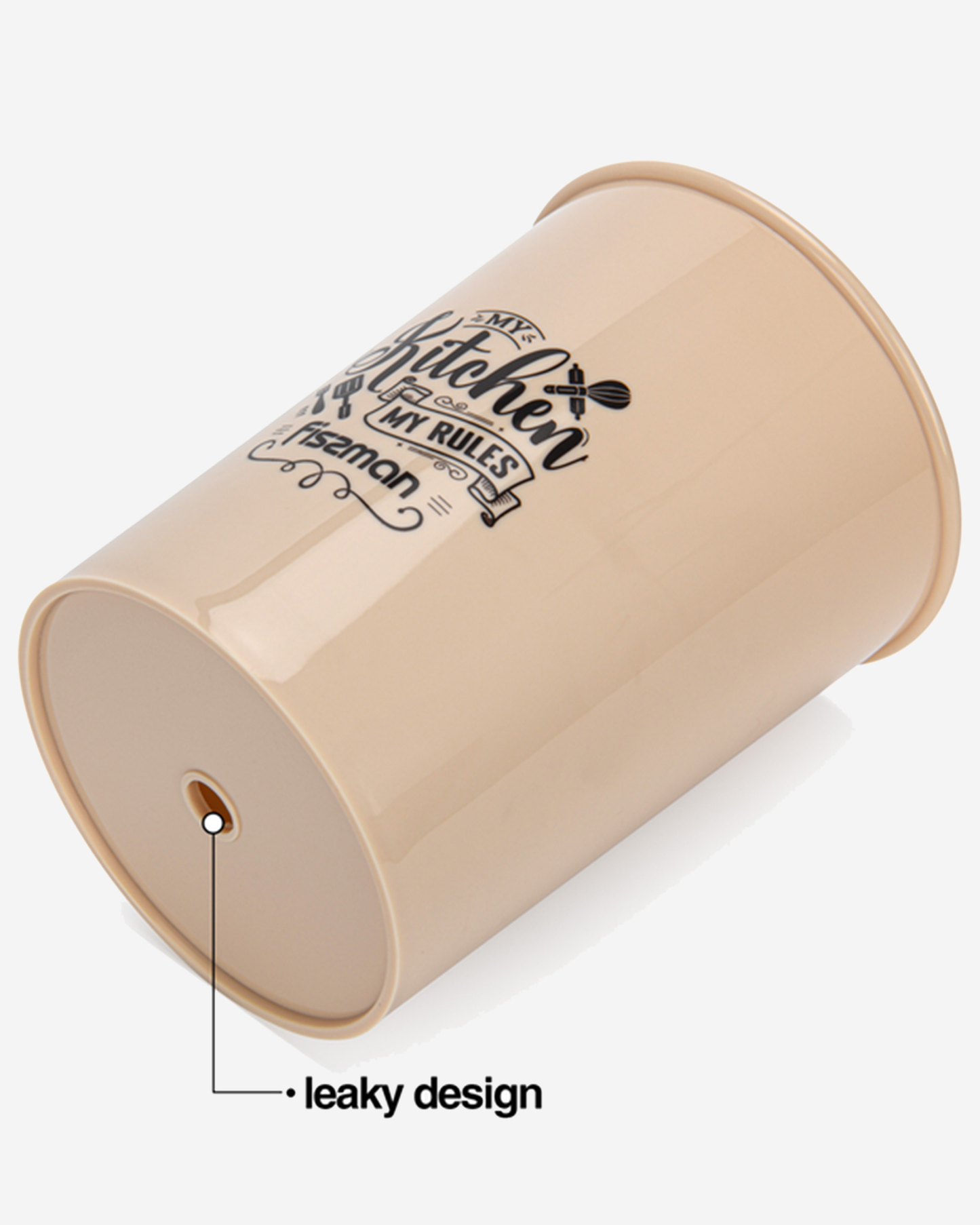 Fissman Silicone Kitchen Tools Set with Holder 8 Piece