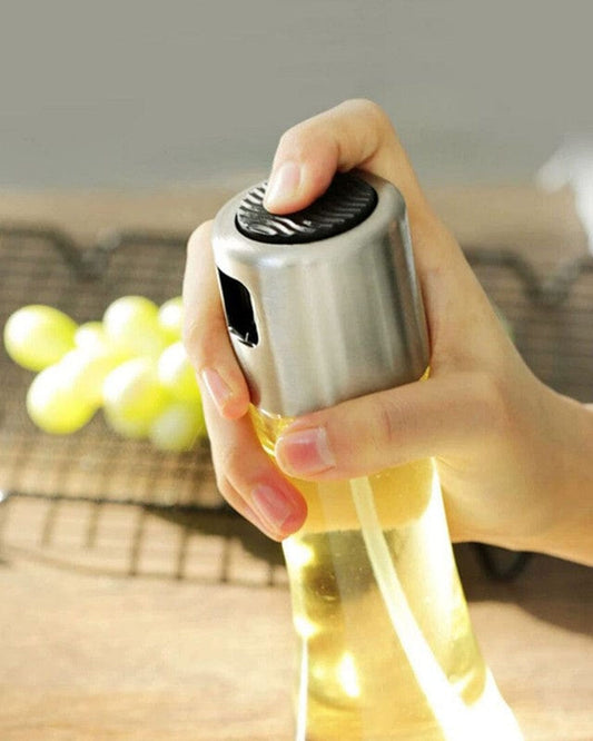 Fissman Oil Or Vinegar Bottle 180 Ml With Spray Glass