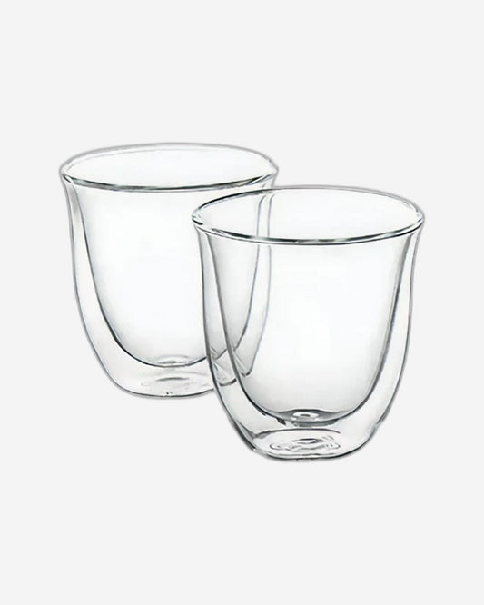 De'Longhi 2 Piece Cappuccino Glasses