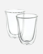 De'Longhi 2 Piece Latte Macchiato Thermo Glasses