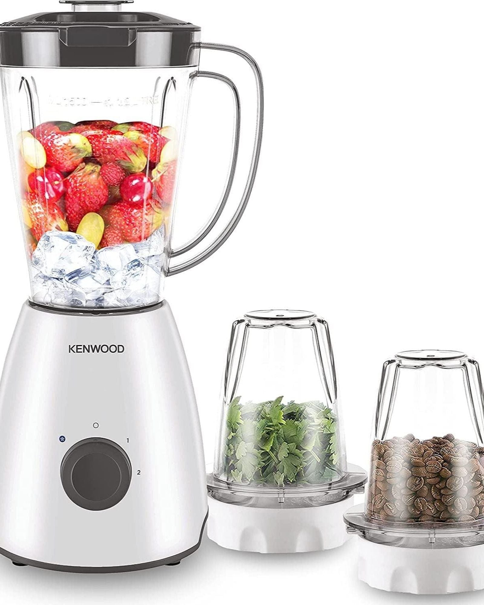 Kenwood Blender 2 Blenders + 2 Mills