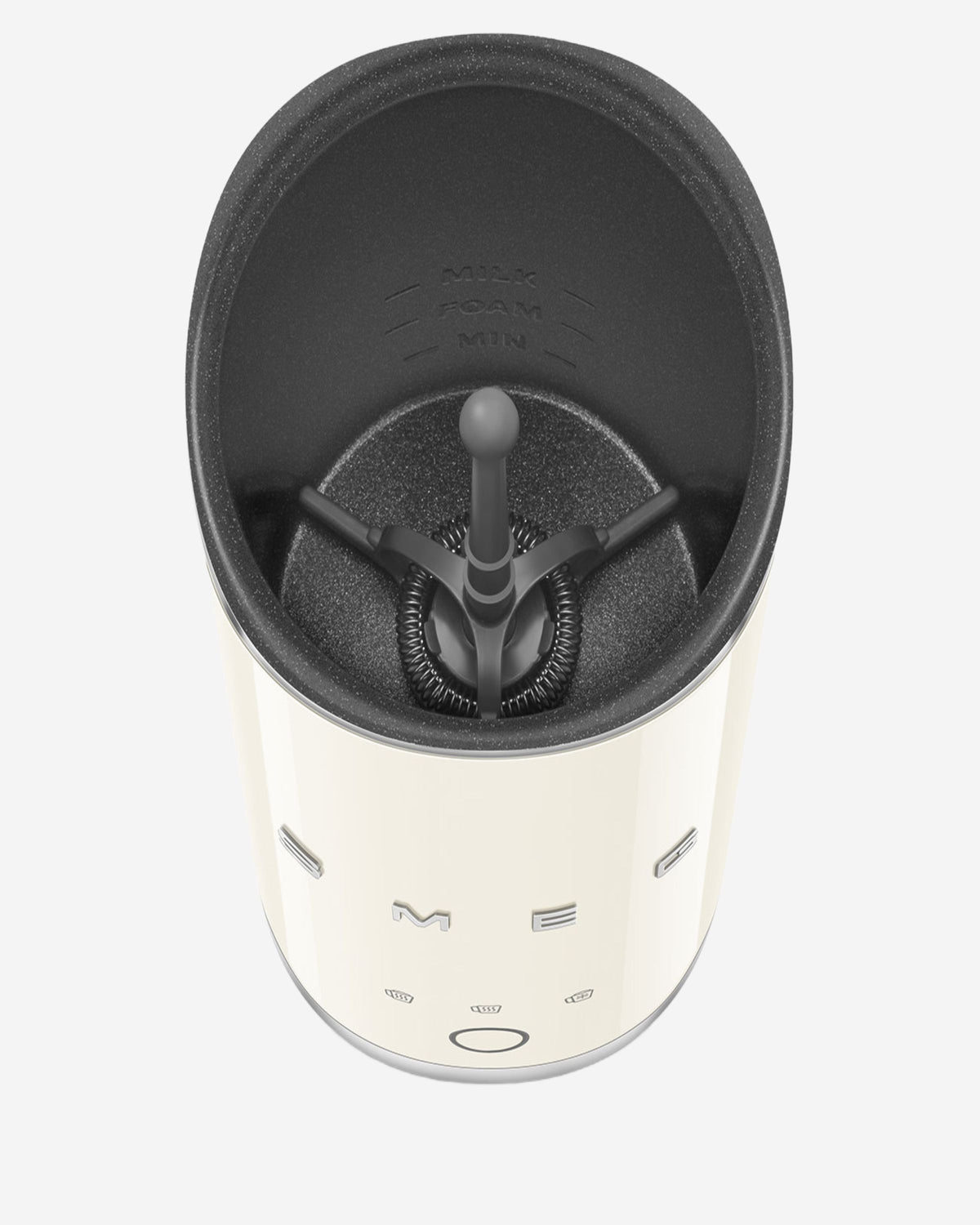 SMEG Mini Milk Frother Cream 50’s Style - MFF02CRUK