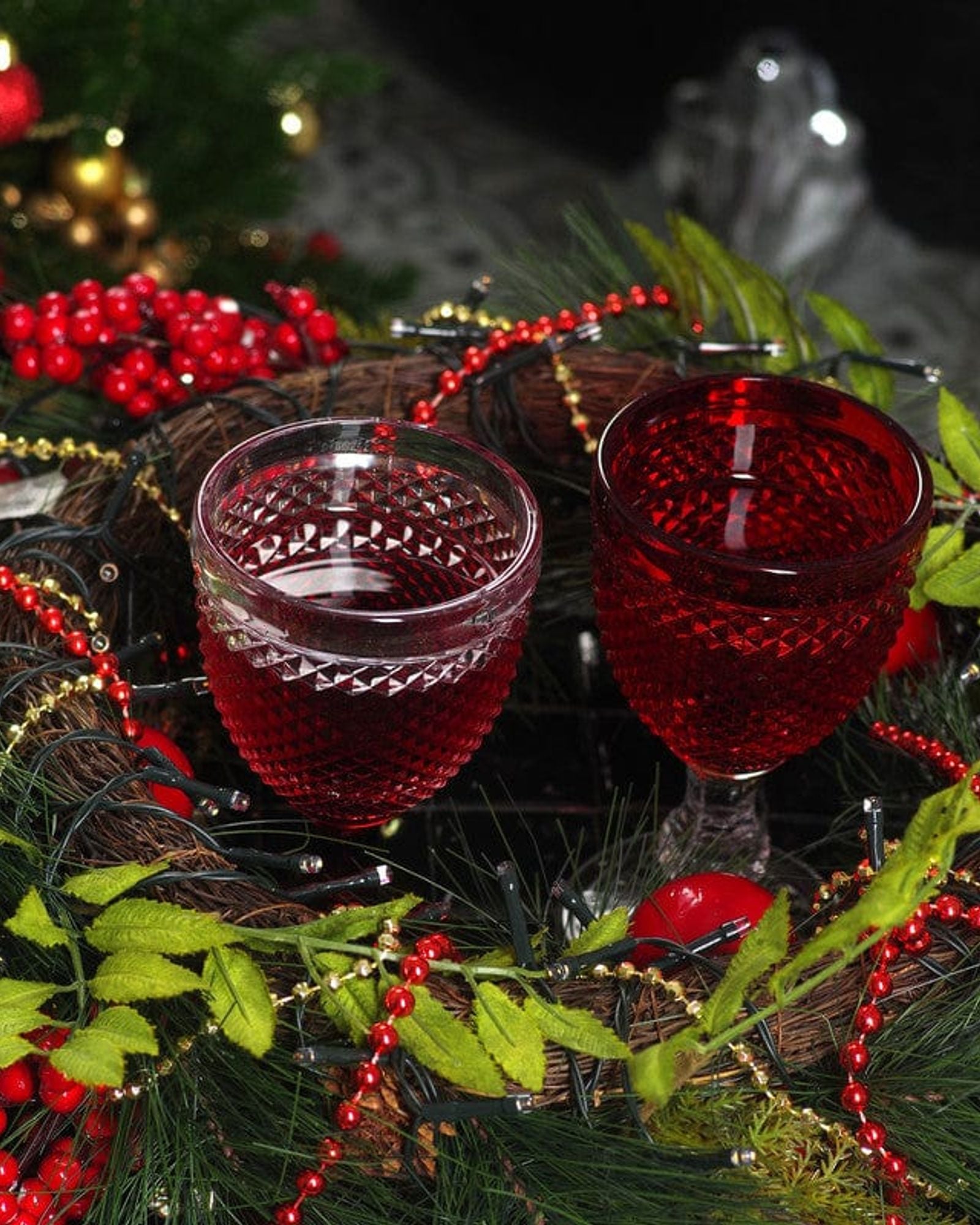 Fissman 2 Piece Wine Glasses 280 Ml Glass