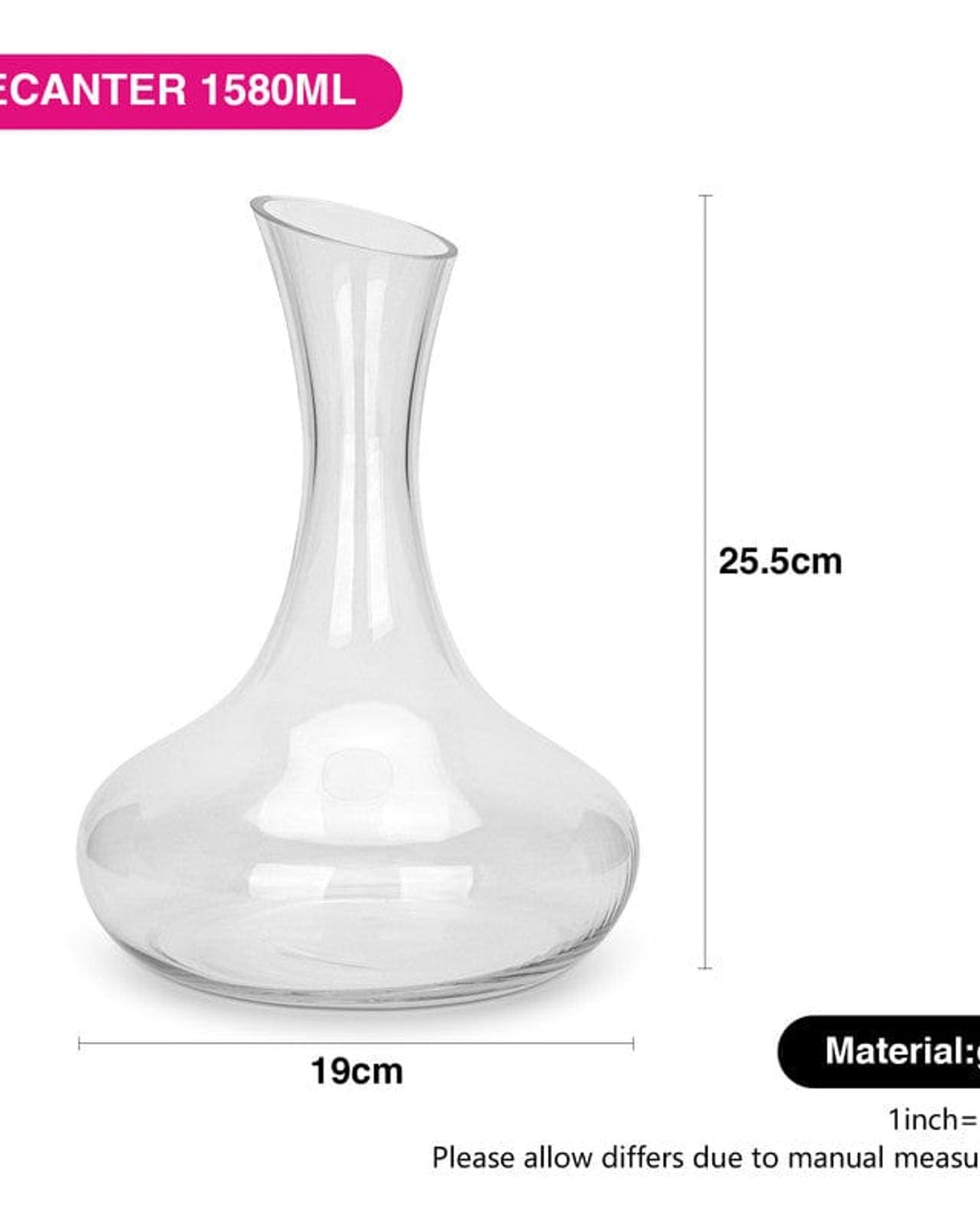 Fissman Decanter 1580ml