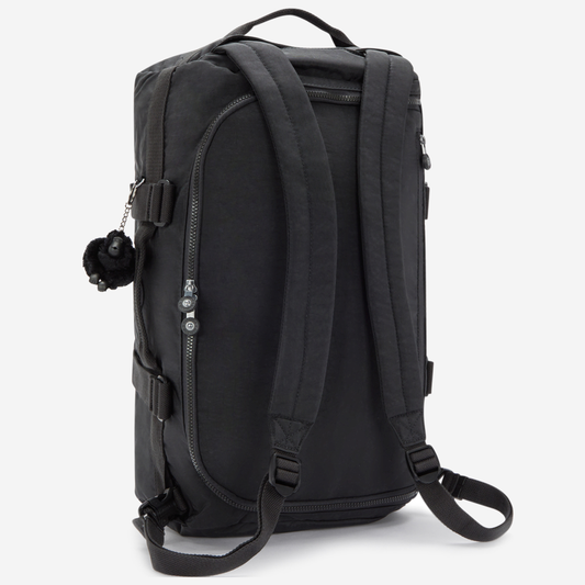 KIPLING Jonis S Black Noir Small weekender (convertable to backpack) I7712-P39