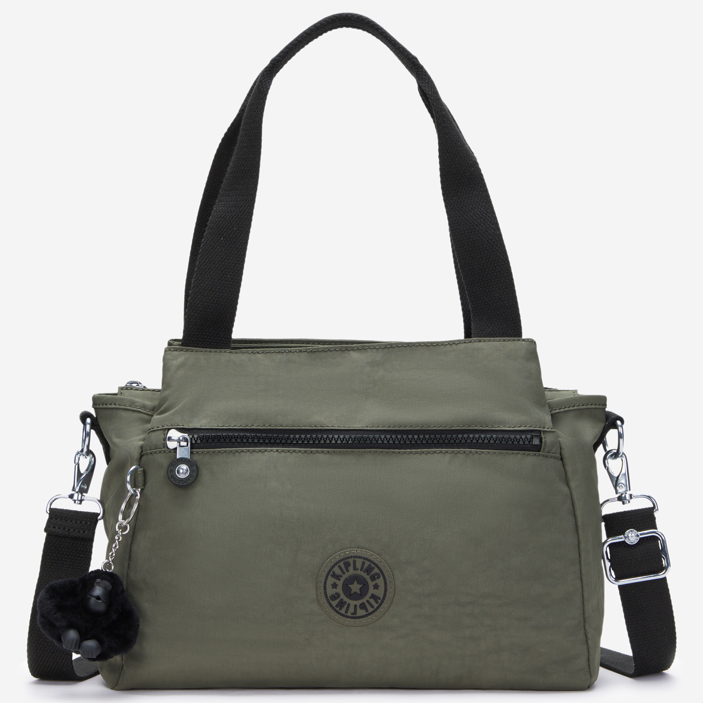 KIPLING Elysia Green Moss Medium shoulderbag (with removable shoulderstrap) 43791-88D